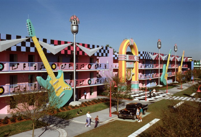 DG2-3 Disney's All-Star Music Resort-Rock Inn Jan. 1995 MRA