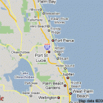 mapa Port St Lucie