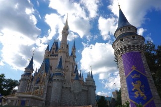 Cinderella Castle’s New Spires Begin Unveiling
