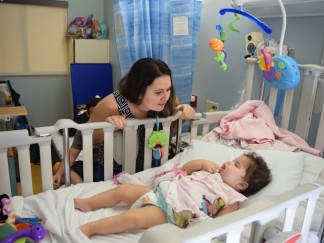 sofia volta ao hospital