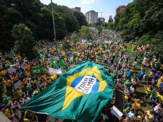 Protesto fora Dilma