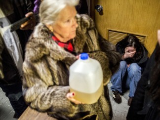 agua contaminada