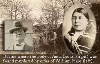 Anna Brown india assassinada por ordem de William Hale